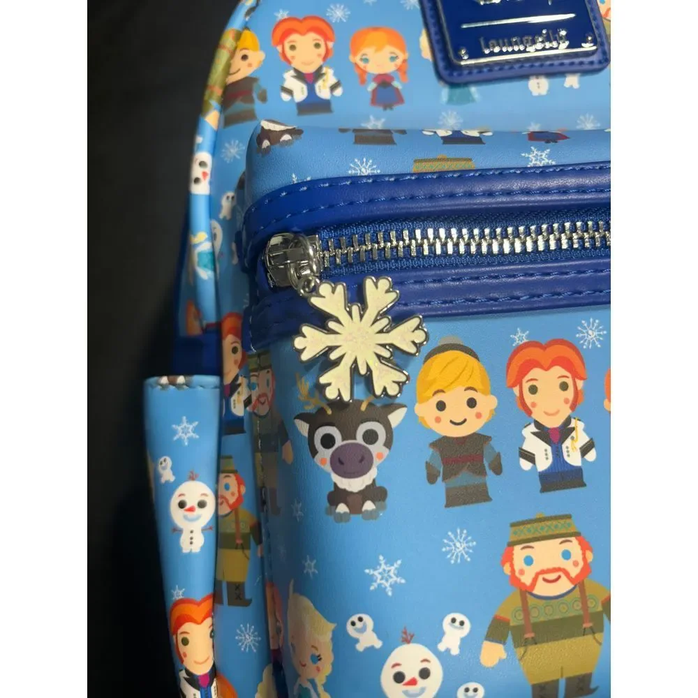 Loungefly NWT‎ Disney Princesses Frozen Chibi Mini Backpack